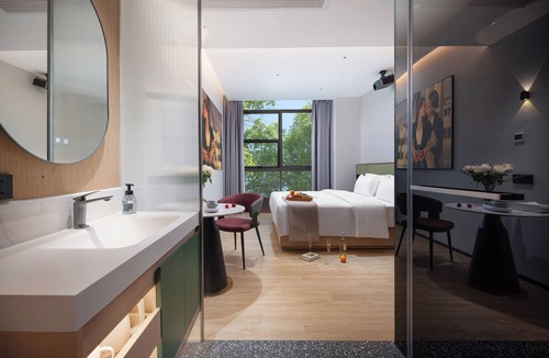 Liwan Hotel | Kainuo Garden Aesthetic Design Hotel - Guangzhou Yuexiu Beijing Road, International Clothing City Trade Centre Store