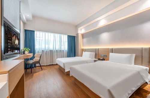 Tianhe Apartment | Kerry Gee Hotel Apartments-Guangzhou International Financial City-Line5&11Yuancun Subway Station-Near The Fair