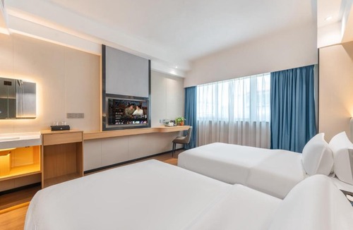 Tianhe Apartment | Kerry Gee Hotel Apartments-Guangzhou International Financial City-Line5&11Yuancun Subway Station-Near The Fair