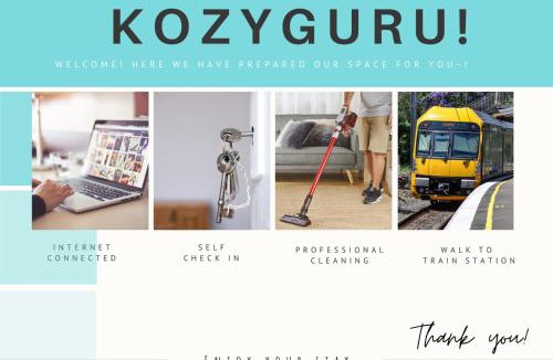 Haymarket Apartment | KOZYGURU | Sydney CBD | Amazing View | 2 Bed Family Apartment