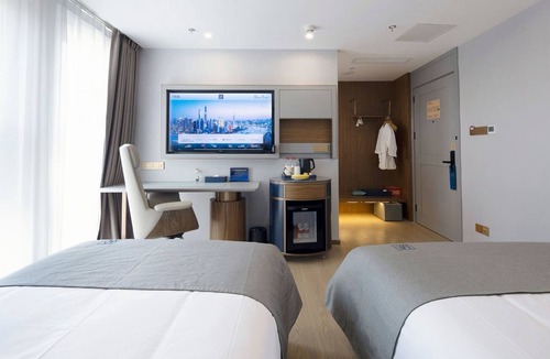 Chaoyang Hotel | Lanou International Hotel Beijing Guomao Gaobeidian Metro Station Branch