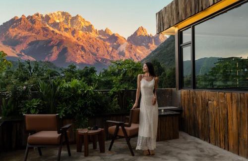 Gucheng Hotel | Lijiang Ancient City Hitone Rizhao Jinshan Sky Garden Snow Mountain Viewing Resort