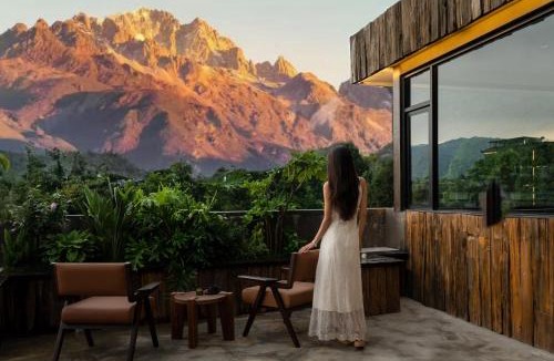 Gucheng Hotel | Lijiang Ancient City Hitone Rizhao Jinshan Sky Garden Snow Mountain Viewing Resort