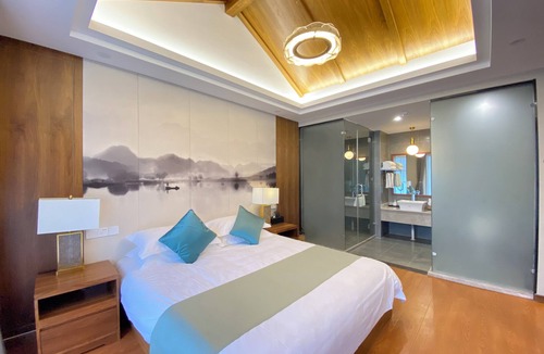 Lin'an Hotel | Lin an Hot Spring Story Family Homestay