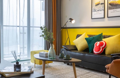 Xiangzhou District Apartment | Locals Boutique Apartment Qianshan No.3