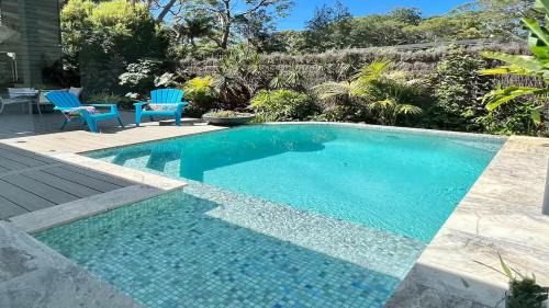 Pearl Beach House | Luxury Pearl Beach House with Private Heated Mineral Pool, Yoga Deck & Fire Pit
