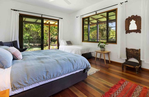 Main Arm House | Luxury Private Retreat Near Mullumbimby, Fireplace