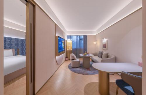 Longting District Hotel | Manxin Hotel Kaifeng Qingming Riverside Landscape Garden Henan University