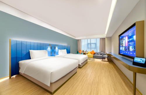 Lanshan District Hotel | Manxin Hotel Linyi Yimeng Road New Langya Scenic Area