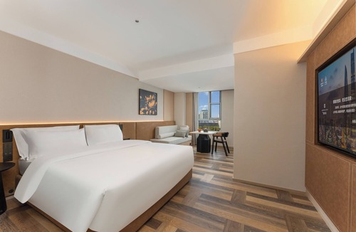 Qingdao City Center Hotel | MEHOOD LESTIE Hotel Qingdao Vientiane