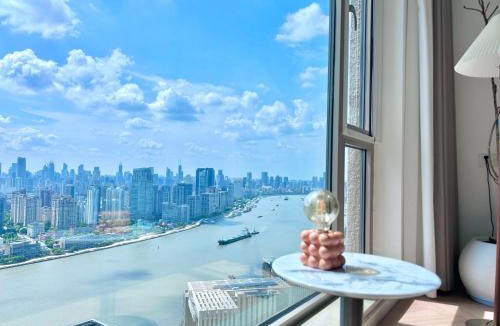 Lujiazui Apartment | Merit世茂 Modern 3 Beds with an Exclusive and Private VIEW of the BUND
