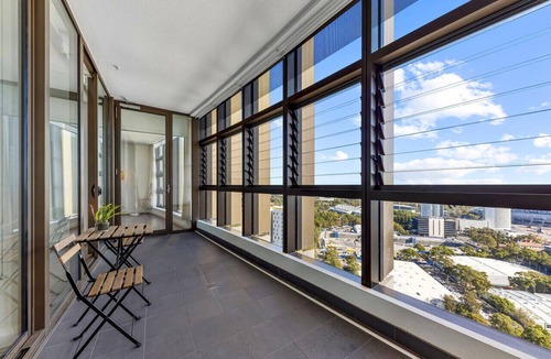 Sydney Olympic Park Apartment | Modern 2BR Haven High Level & Stadium Views