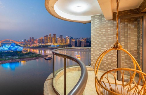 Yuzhong Apartment | Nuanyu Drones show river view suite - Hongyadong Branch