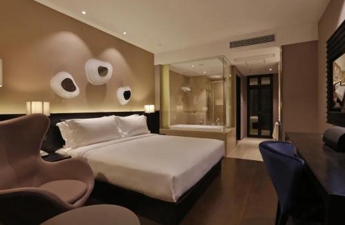 Qianjiang New Town Hotel | Orange Crystal Hotel Hangzhou Qianjiang New Town Jinjiang