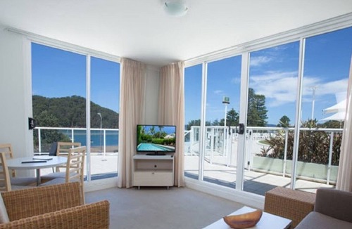 Ettalong Beach Apartment | Poolside Beach Front & Ocean Views Ettalong Beach Resort Central Coast NSW