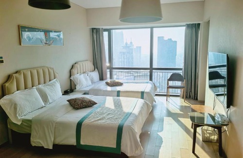 Shinan District Hotel | Qingdao Tinglan Hotel Apartment (Wusi Square Mixc City Branch)