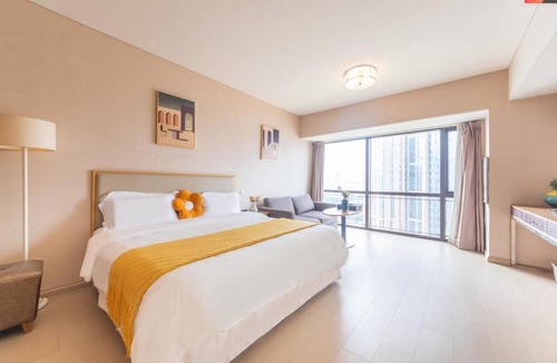 Shinan District Hotel | Qingdao Tinglan Hotel Apartment (Wusi Square Mixc City Branch)