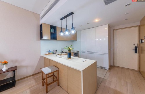 Shinan District Hotel | Qingdao Tinglan Hotel Apartment (Wusi Square Mixc City Branch)