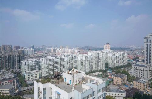 Shizhong Apartment | Quancheng Square - Furong Street - Baotu Spring - Wanda Plaza - Kuandongli - Near the railway station - Daming Lake - Cooking - 3 bedrooms