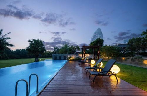 Haitang District Hotel | Sanya Haitang Bay Renguan Pool Villa Hotel -100 meters from the beach, adjacent to Atlantis Water World and duty free shops