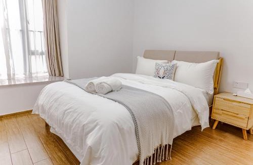 Taishan Apartment | Selenium Spring Town - Yihe Hot Spring Resort - Mei Family Courtyard - Taishan Pedestrian Street - Warm 2-bedroom