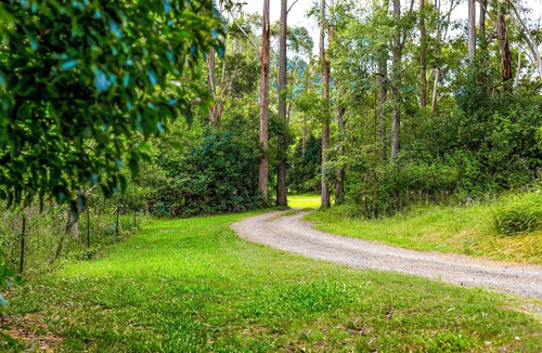 Pinbarren Cottage | Shadowed by both Mt Cooroora and Pinbarren Mountain