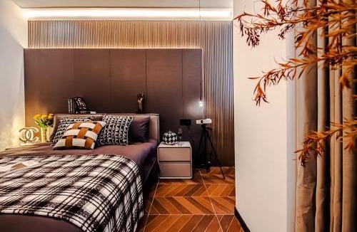 Jinsong Panjiayuan Apartment | Shanghai Hills&Rais Apartment - 100-inch Projector - Near Nanjing Road Pedestrian Street