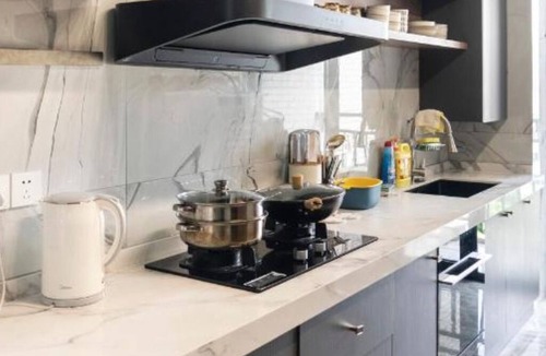 Jing'an Apartment | Shanghai Jing'an Art Pavilion-Large 3Bedrooms South-north Direct Sunny House