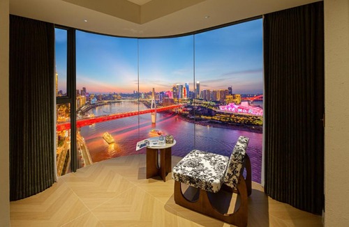 Jiang Bei Apartment | Shangshanzhu Drone show river view suite