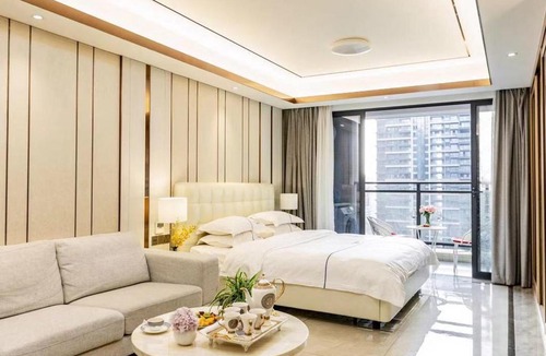 Bao'an Apartment | Shengang Executive Apartment - Baoan International Airport Bihaiwan Subway Station