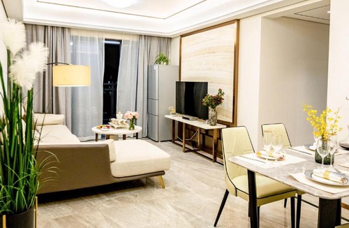 Bao'an Apartment | Shengang Executive Apartment - Baoan International Airport Bihaiwan Subway Station