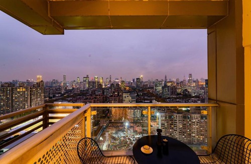 Shanghai Apartment | SHOME Urban Art Apt close to Tianzifang & Line 9
