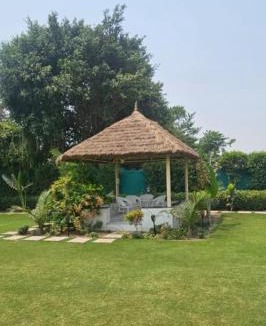Noida Villa | Shree Krishna Dham 3BHK Villa with Private Pool and Lush Garden in Noida sector 135