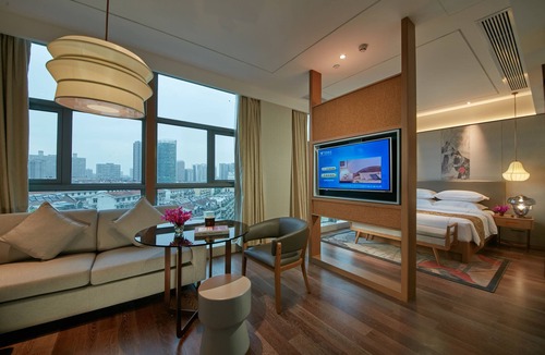 Sanlijie Subdistrict Hotel | Shuguang The Hotel V Hefei Yaohai