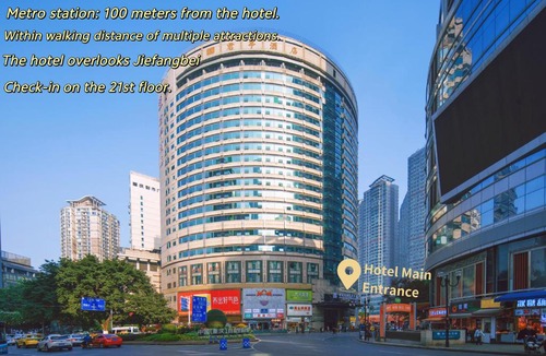 Jeifangbei Central Business District Hotel | SSAW Boutique Hotel Chongqing Jiefangbei