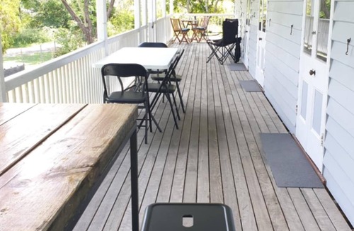 Gin Gin House | Station Masters Queenslander Country Home. Heritage charm meets modern luxury!