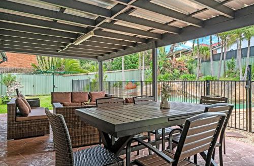 Glen Alpine House | Sunny Pool Access Home for Family