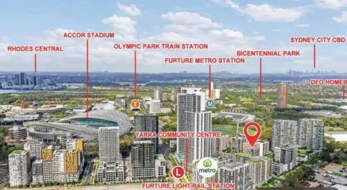 Lidcombe Apartment | The Bowery Record Club 3BR 2Parking and Near Accor