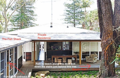 Avalon Beach Apartment | The Fish Shack - Private Path to Beach
