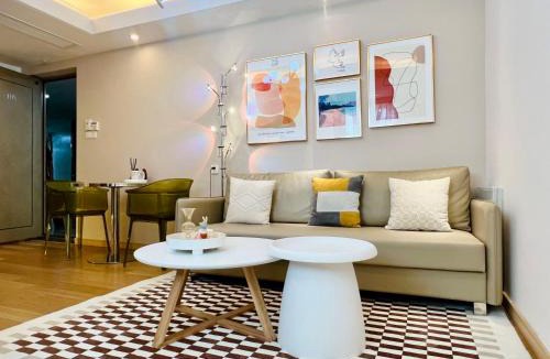 Yangpu Apartment | The Lanze Premium Furnished Apt 50 Meters from Metro Line 8 Steps from Fudan University