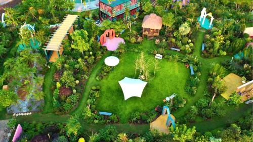 Yanshan District House | The Red Roof Monet Garden Resort - Pool & Family Fun - Where Karsts Meet a Playful Water Garden - By the way to Yangshuo - Complimentary Airport Pick-up for 2 Nights & Tailor-Made Tours