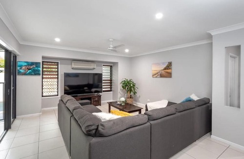 Kewarra Beach House | Tropical Pool Sanctuary in Kewarra Beach, Family and Dog Friendly
