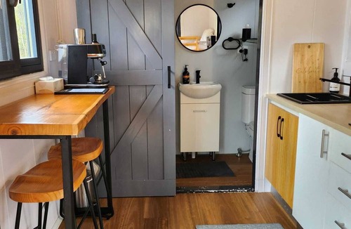 Hartley House | Unique two tiny homes set up with private dam