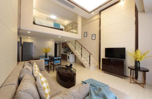 Guangzhou Apartment | Waifiden Duplex Apartment Zhongyong Jinyu Building