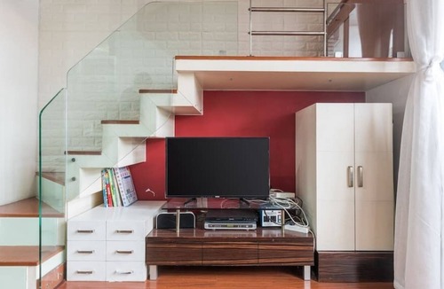 Changning Apartment | Warm Cozy Loft Studio Near Hongqiao Airport