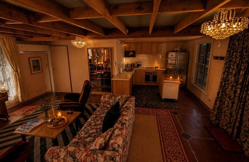 Berridale Apartment | Winter hideaway loft style unit with Fireplace, Billiard table and Bath.