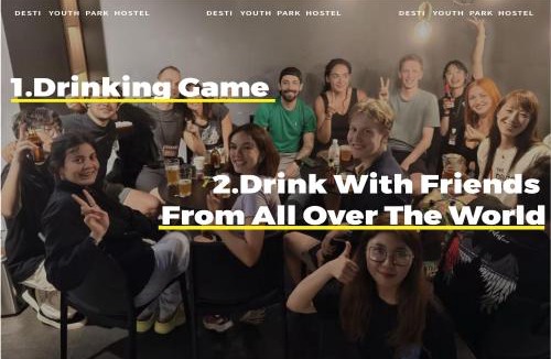 Siming Hostel | Xiamen Desti Youth Park Hostel Zhongshan Road -24H Reception&English Service& Cafe& Bar& Luggage Storage& Large Public Area