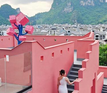 Yangshuo Hotel | Yangshuo B&G Hotel-Exclusive location,Roof Top Viewing Terrace,Seasonal swimming pool,Free Self-Service Laundry & Drying, Entrance Ticket Serivce, Local Trip plan,E-Scooter& English Customer Service
