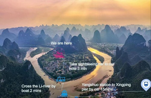 Xingping Ancient Town Hotel | Yangshuo Lijiang Island Riverside Resort