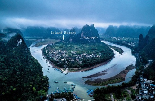Xingping Ancient Town Hotel | Yangshuo Lijiang Island Riverside Resort